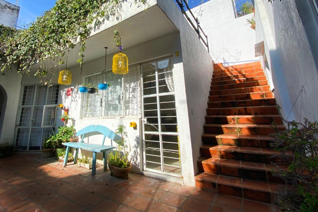Casa Canario Hostel Guadalajara Bagian luar foto